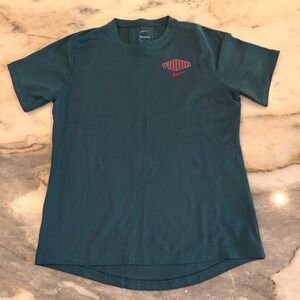 Nike Liverpool FC 22/23 Champions League SS Travel Top in Dark Atomic Teal Tee